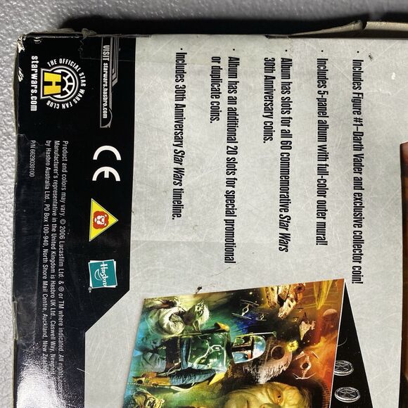 STAR WARS 30th Anniversary Coin Album w/ Darth Vader Exclusive Collectors Coin - Picture 5 of 10